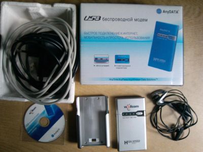 Лот: 3207197. Фото: 1. Скоростной USB модем AnyDATA ADU-E100A. Проводные модемы