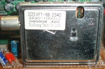 Лот: 13548951. Фото: 1. Тюнер VFTD2-6B234S, AA40-10001J... Запчасти для телевизоров, видеотехники, аудиотехники