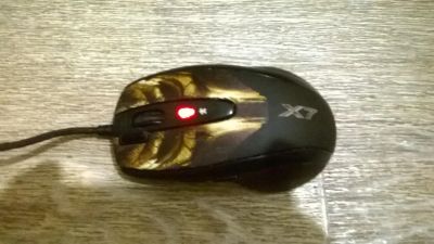 Лот: 7971485. Фото: 1. мышь игровая A4Tech XL-750BH Black-Brown... Клавиатуры и мыши