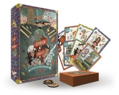 Лот: 9959544. Фото: 1. Оранж Квест. Настольные игры, карты