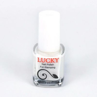 Лот: 6823479. Фото: 1. Лак для стемпинга Lucky, 5ml -... Украшения, дизайн ногтей