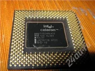 Лот: 157258. Фото: 1. Intel Celeron 433 (128k, шина... Процессоры