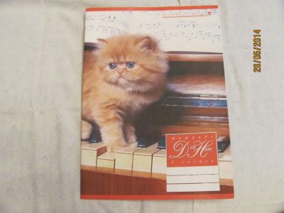 Лот: 4888636. Фото: 1. Тетрадь для нот 8л А4. Школьная канцелярия