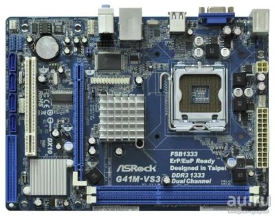 Лот: 8066977. Фото: 1. ASRock G41M-VS3 R2.0 DDR3 полностью... Материнские платы
