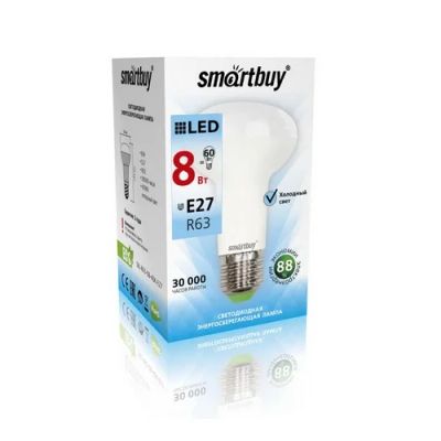 Лот: 7542187. Фото: 1. Лампа светодиодная Smartbuy R63... Другое освещение