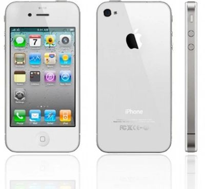 Лот: 4816320. Фото: 1. iphone 4- 8 gb white рст продажа... Смартфоны