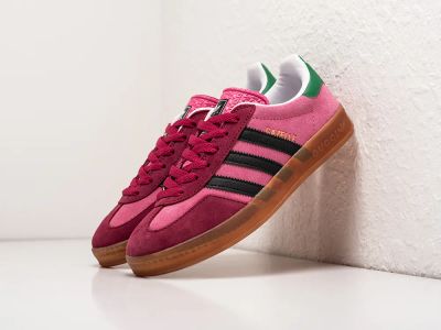 Лот: 24978753. Фото: 1. Кроссовки Gucci x Adidas Gazelle... Кеды, кроссовки, слипоны