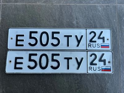 Лот: 19813293. Фото: 1. Продам гос.номер Е 505 ТУ 24. Госномера