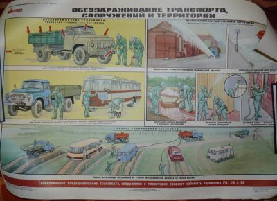 Лот: 5107339. Фото: 1. плакат гражданская оборона 1979... Другое (военная атрибутика)