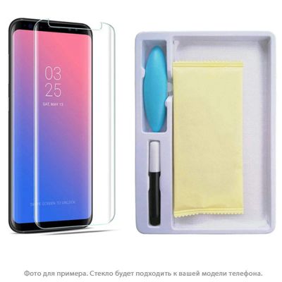 Лот: 14672460. Фото: 1. Защитное стекло для Samsung S8... Дисплеи, дисплейные модули, тачскрины