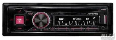 Лот: 13149991. Фото: 1. Alpine CDE-173BT CD/mp3-ресивер. Автомагнитолы