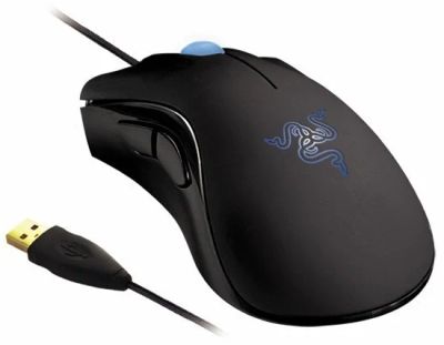 Лот: 4551785. Фото: 1. Игровая мышь USB Razer Deathadder... Клавиатуры и мыши