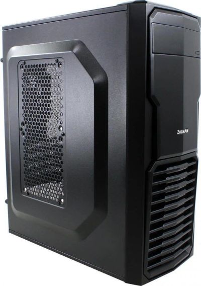Лот: 13792040. Фото: 1. Корпус Zalman ZM-T4 Black mATX... Корпуса, блоки питания