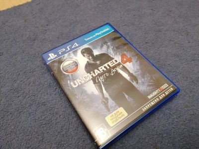 Лот: 16738370. Фото: 1. Uncharted 4 ps4. Игры для консолей