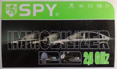 Лот: 519345. Фото: 1. Иммобилайзер SPY. Автомобильные сигнализации