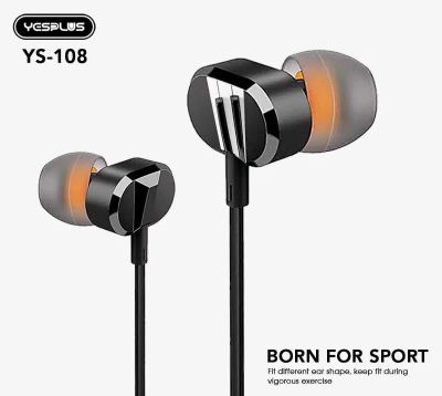 Лот: 22150730. Фото: 1. ГАРНИТУРА YESPLUS YS-108 Black. Наушники, гарнитуры