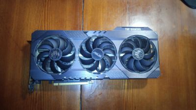 Лот: 19858525. Фото: 1. RTX 3070 Asus Tuf. Видеокарты