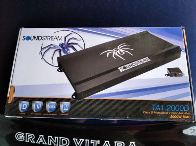 Лот: 16549793. Фото: 1. Моноблок SoundStream TA1.2000D. Усилители