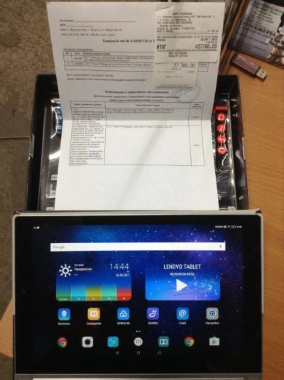 Лот: 9613501. Фото: 1. Планшет Lenovo Yoga Tablet 10... Планшеты