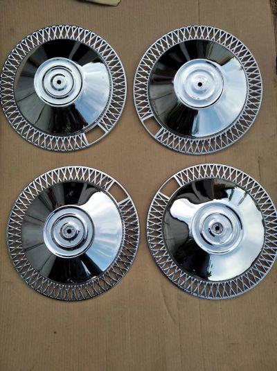 Лот: 16371320. Фото: 1. Хромированные колпаки на ГАЗ-24... Колпаки