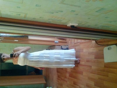 Лот: 5708430. Фото: 1. белый сарафан. Платья