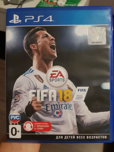 Лот: 12743736. Фото: 1. FIFA 2018 PSP4. Игры для консолей