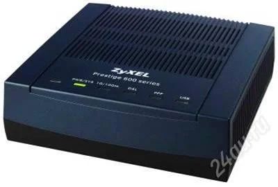 Лот: 10102. Фото: 1. ZyXEL P-660RU EE (Annex B). Проводные модемы
