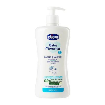Лот: 23724118. Фото: 1. Chicco Baby Moments Пена-шампунь... Лекарства