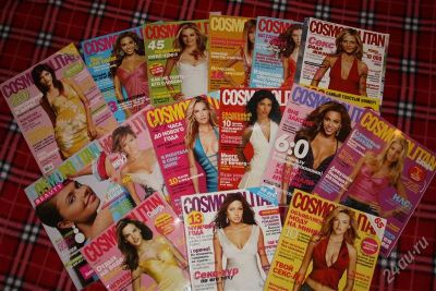 Лот: 2404041. Фото: 1. Журналы Cosmopolitain продам. Красота и мода