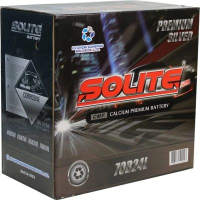 Лот: 25777339. Фото: 1. Аккумулятор Solite 70b24l 70b24r... Аккумуляторы