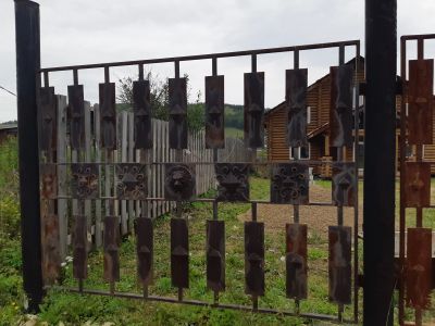 Лот: 14420145. Фото: 1. Столбы ворота обмен. Ворота, заборы, шлагбаумы