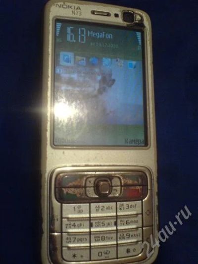 Лот: 681908. Фото: 1. Nokia N73 с рубля. Кнопочные мобильные телефоны