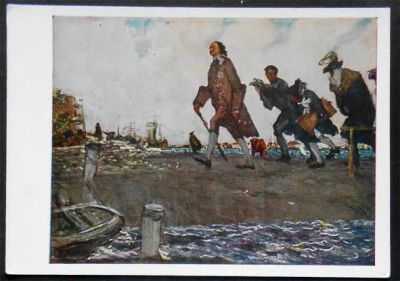 Лот: 6118299. Фото: 1. Открытка Серов. Петр I. 1962... Открытки, конверты