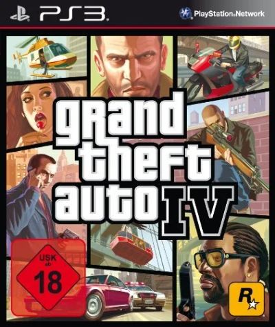 Лот: 10838010. Фото: 1. Gta 4 Grand Theft Auto 4 Playstation... Игры для консолей