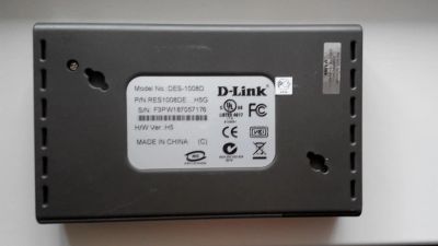 Лот: 4614162. Фото: 1. Коммутатор (Switch) 8 портов D-link... Маршрутизаторы (роутеры)