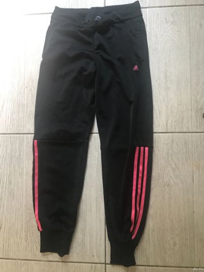 Лот: 16218581. Фото: 1. Брюки Adidas 13-14лет рост 164. Спортивные брюки, штаны