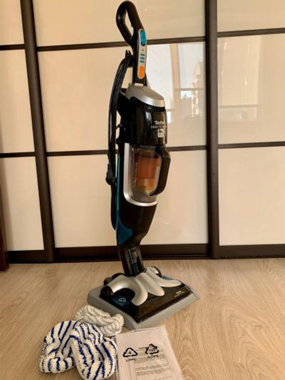 Лот: 18031910. Фото: 1. Паровой пылесос Tefal Clean... Пылесосы, паровые швабры
