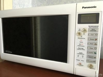 Лот: 10460119. Фото: 1. Продам микроволновую печь Panasonic. Микроволновки, мини-печи
