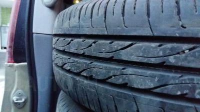Лот: 7437441. Фото: 1. dunlop с штамповками на тойота. Шины на дисках