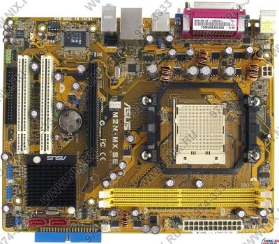 Лот: 1421428. Фото: 1. ASUS M2N-MX SE Гарантия 1 месяц... Материнские платы