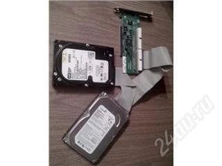 Лот: 84291. Фото: 1. RAID IDE массив из двух винтов... Жёсткие диски (HDD)