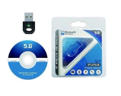 Лот: 16874388. Фото: 1. Bluetooth адаптер 5.0 + CD. WiFi, Bluetooth адаптеры