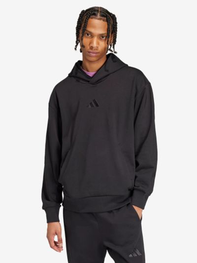 Лот: 25547923. Фото: 1. Худи мужское adidas, Черный. Другое (спортивная одежда)
