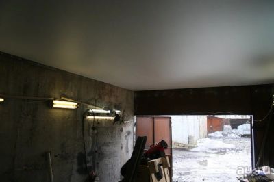 Лот: 9209180. Фото: 1. Натяжной потолок в гараж. Подвесные потолки, гипсокартон