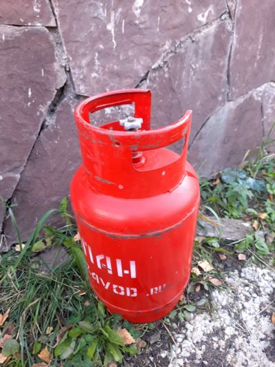 Лот: 16727358. Фото: 1. Баллон 27л. Полный пропан. Баллоны, газ в баллонах