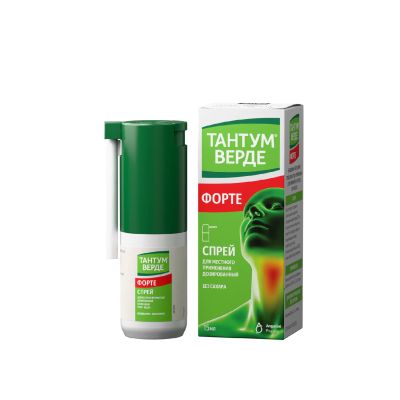 Лот: 23715660. Фото: 1. Тантум верде форте спрей 15мл. Лекарства