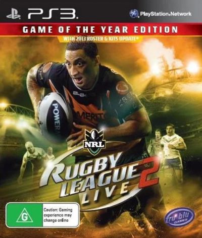 Лот: 3918201. Фото: 1. Rugby League Live. Игра для PS3. Игры для консолей