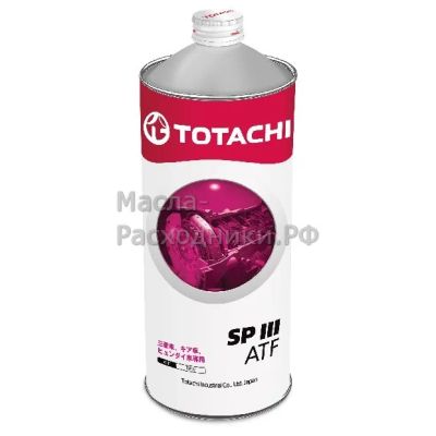 Лот: 20073330. Фото: 1. TOTACHI ATF SP III 1 л (жидкость... Масла, жидкости