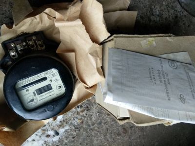 Лот: 15652911. Фото: 1. рэтро счетчик однофазный с хранения... Счётчики электроэнергии