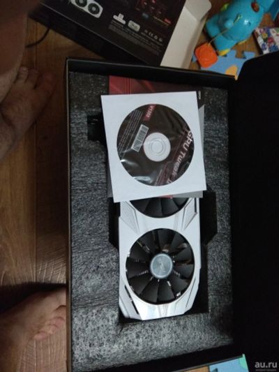 Лот: 11485738. Фото: 1. Видеокарты Asus geForse gtx1060. Видеокарты